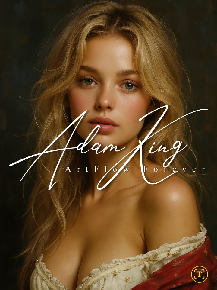 Blonde woman portrait