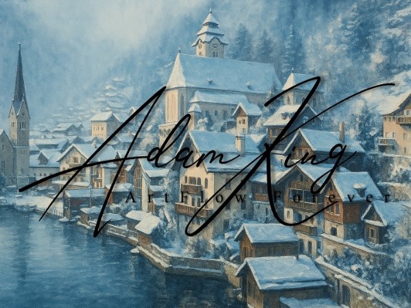 Snowy village